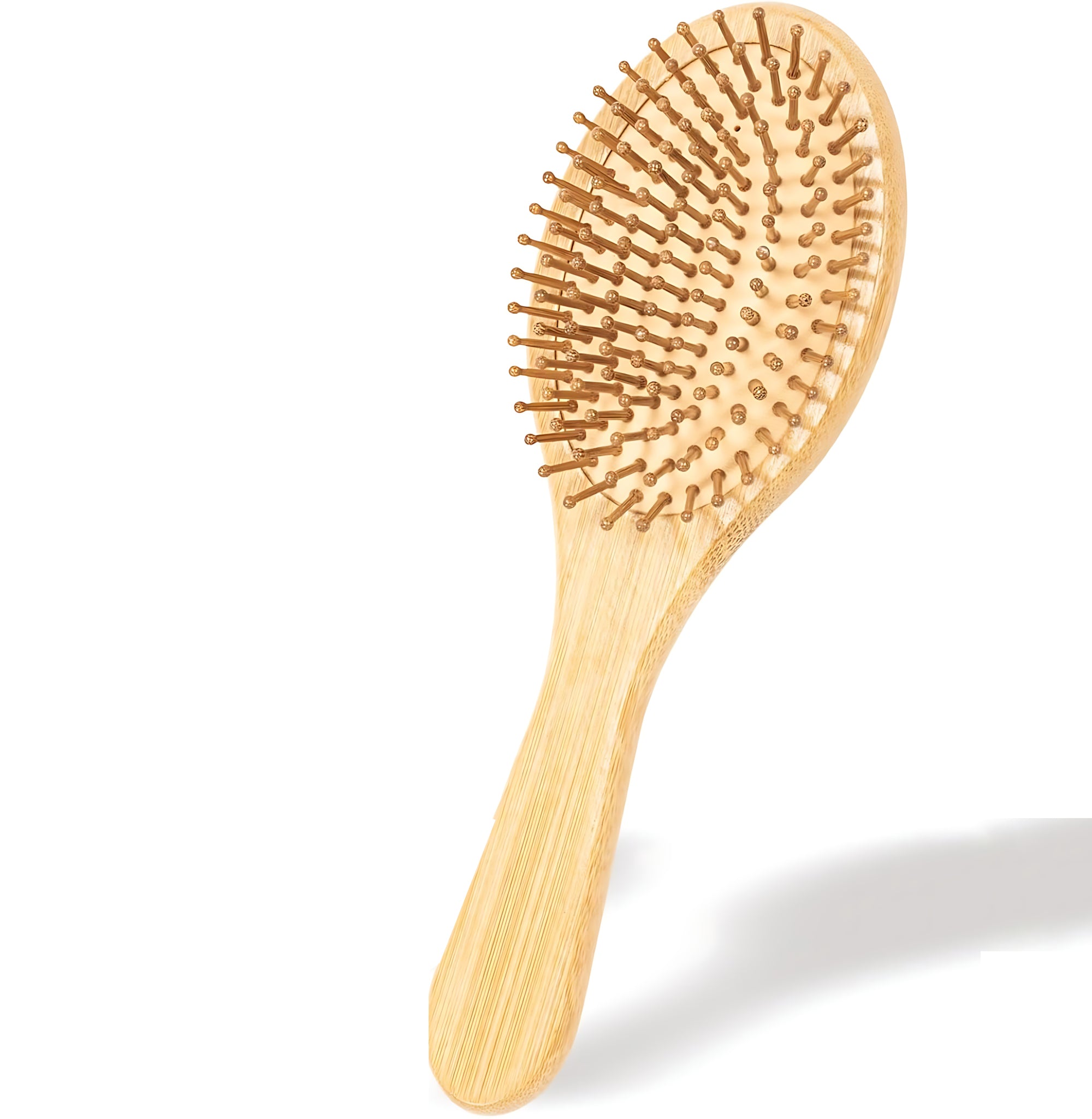 Wooden Paddle Hair Brush – Oval Shape