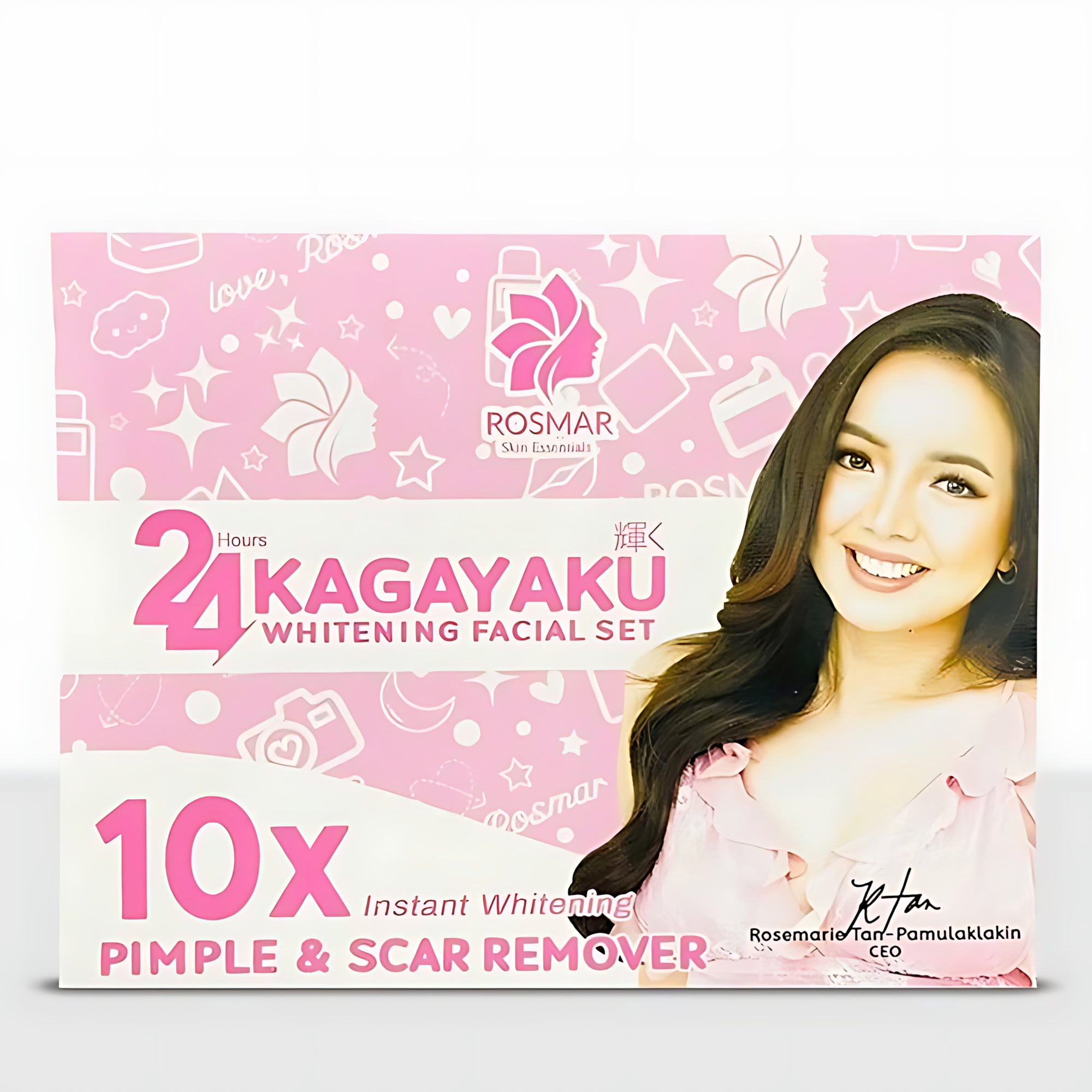Rosmar Kagayaku 24 Hours Whitening Facial Set