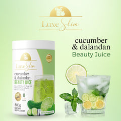 Luxe Slim Cucumber & Dalandan Beauty Juice Jar – 500g