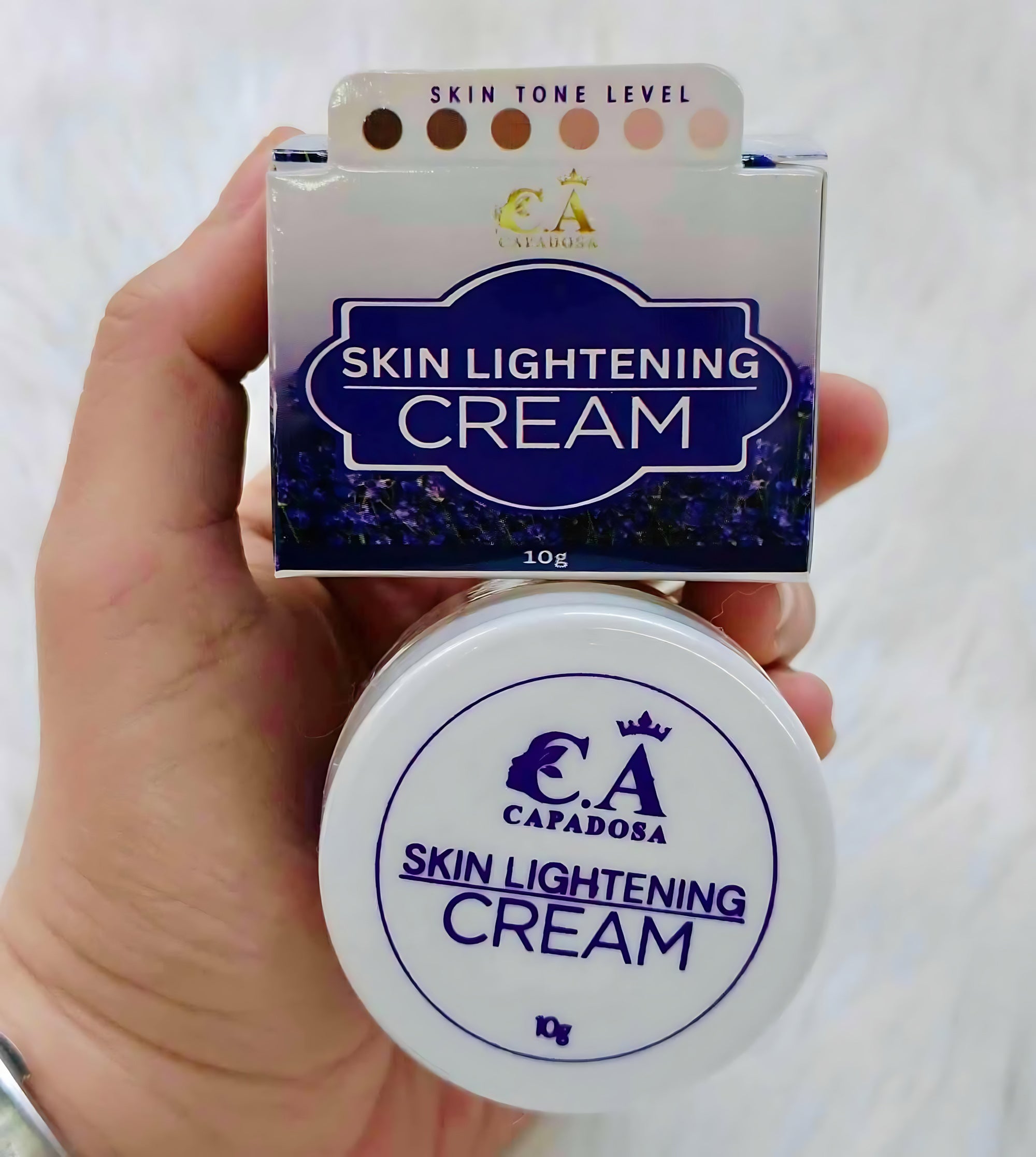 CAPADOSA Skin Lightening Cream (Pekas) – 10g
