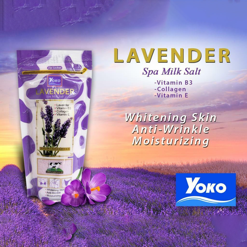 Yoko Lavender Spa Milk Salt - 300g