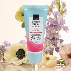 Avon Feelin Fresh Pearl Beauty Brightening+ Anti-Perspirant Deo Cream – 55g (1+1 Offer)