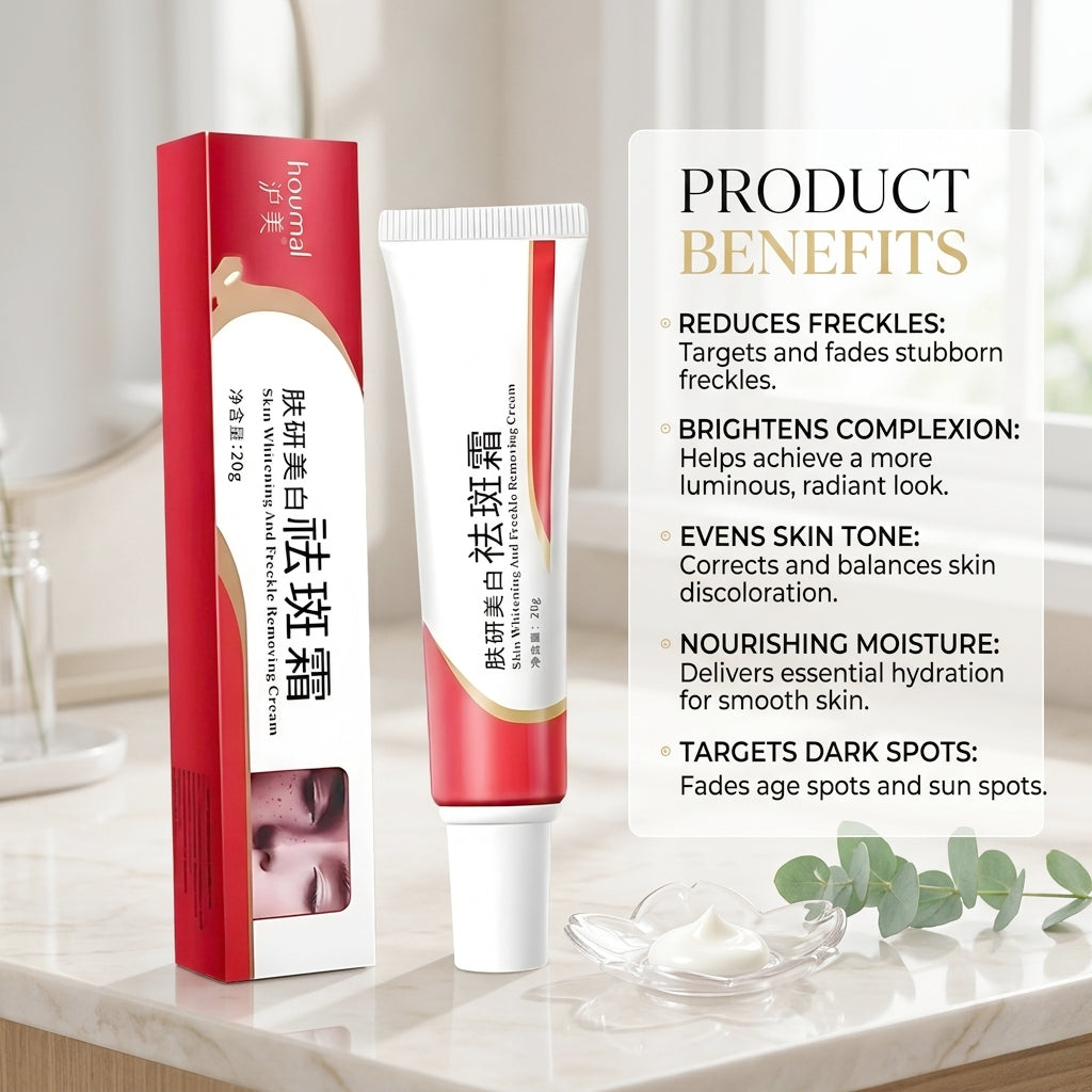 Houmai Skin Whitening & Freckle Removing Cream – 20g