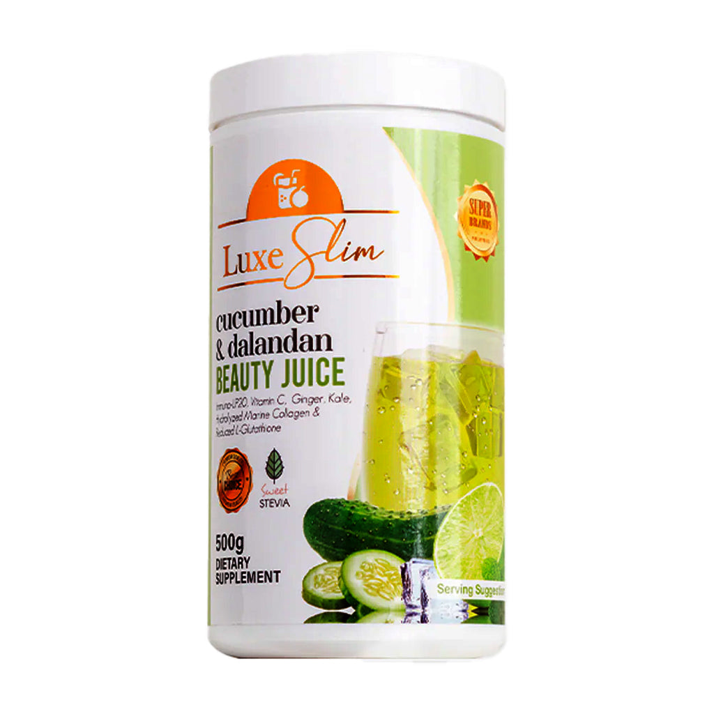 Luxe Slim Cucumber & Dalandan Beauty Juice Jar – 500g