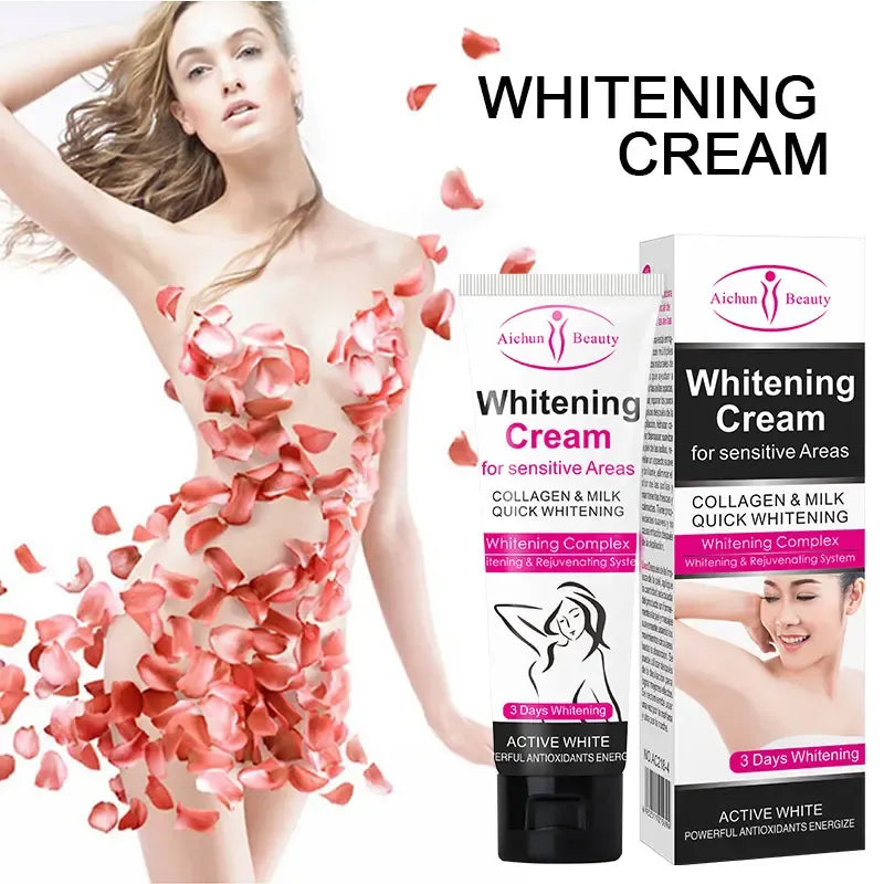 Aichun Beauty Whitening Cream for Sensitive Areas – 50ml (2 Pack Combo)