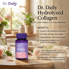 Dr. Daily Gluta and Collagen with Vitamin C – 30 Capsules