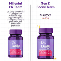 Dr. Daily Gluta and Collagen with Vitamin C – 30 Capsules