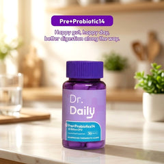Dr. Daily Pre + Probiotics 14 – 30 Billion CFU | 30 Capsules