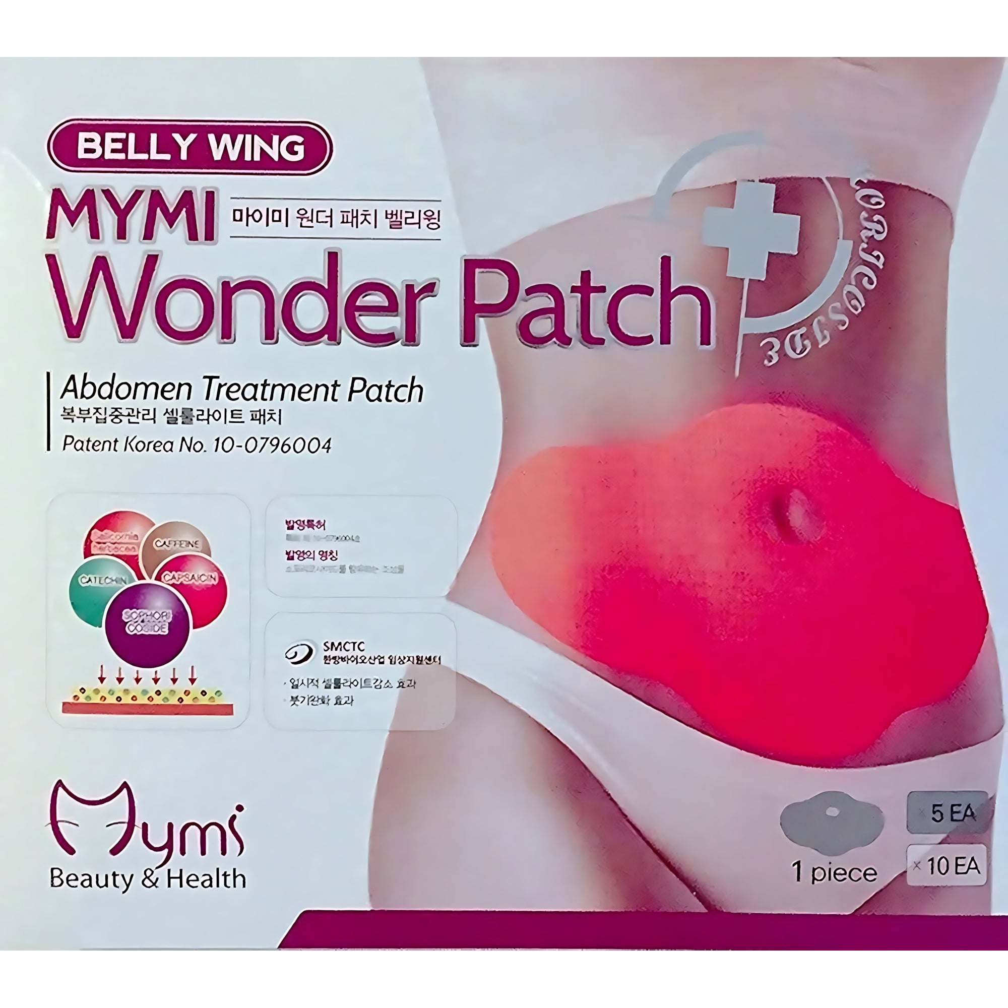 Belly Wing MYMI Wonder Patch – Abdominal Treatment Patch Pack of 5