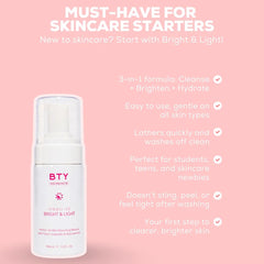 BTY Advance Bright & Light Gentle Cleansing Mousse – 100ml