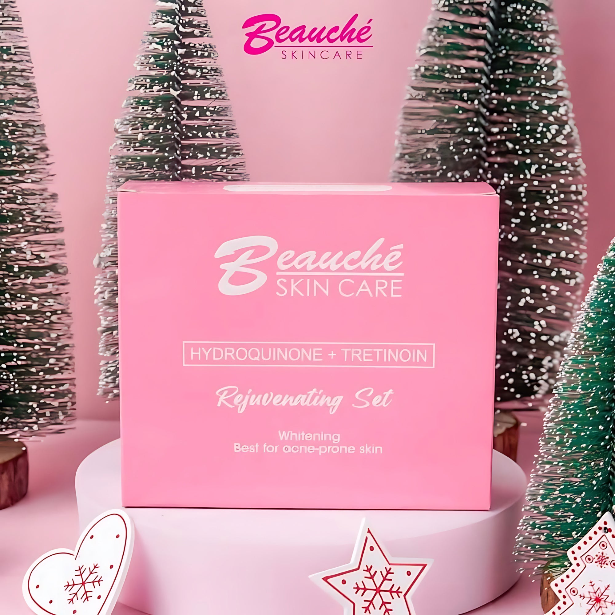Beauche Skin Care Hydroquinone + Tretinoin Rejuvenating Set