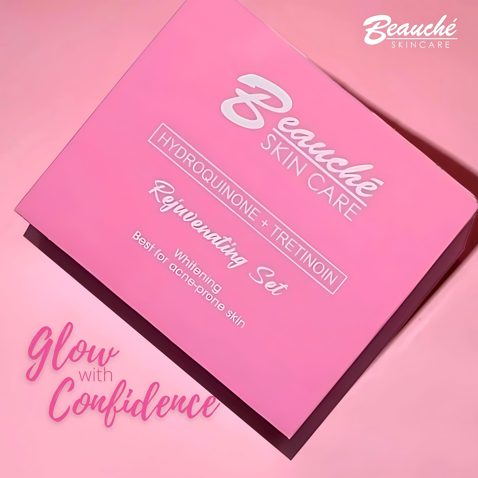 Beauche Skin Care Hydroquinone + Tretinoin Rejuvenating Set