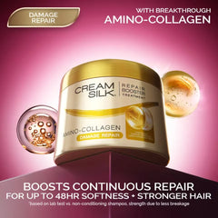 Cream Silk Repair Booster Treatment Amino-Collagen Damage Repair – 500ml