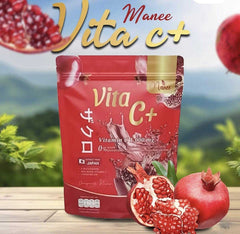 Manee Vita C+ Pomegranate Flavour - 30 Sachets × 10g