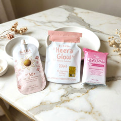 Heera Glow & Protect Ultimate With Tinted Suncreen Combo Pack