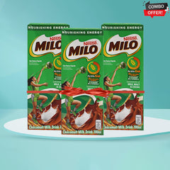 Nestlé Milo Activ-Go Champion Formula Drink – 180ml × 3 Combo