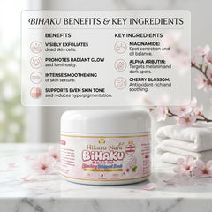 Laura Belle Hikaru Nara Bihaku Bleaching Whipped Scrub – 250g