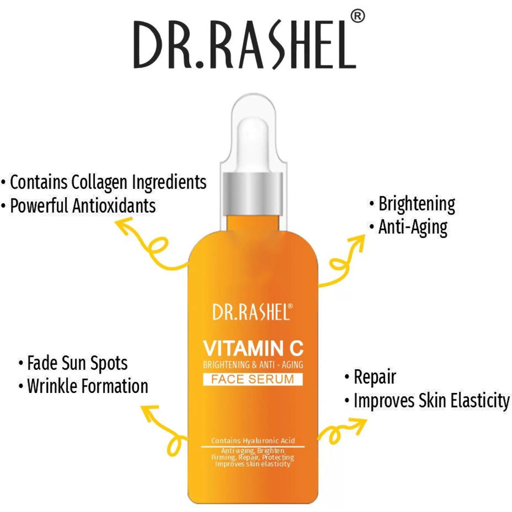 Dr. Rashel Vitamin C Brightening Face Serum – 50ml