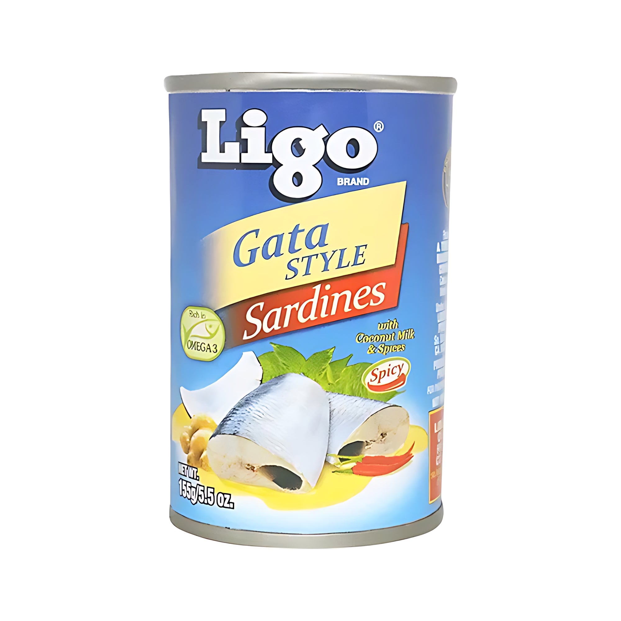 Ligo Gata Style Sardines in Coconut Milk & Spices – 155g