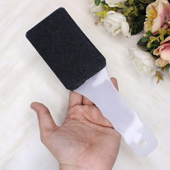 Broad Sand-Dipped Foot File | Double-Sided Pedicure Foot Scrubber for Dry Skin & Callus Removal