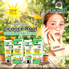 Dr. Davey Licorice Root Sunblock Cream SPF 90+ – 100g