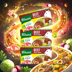 Knorr Beef Broth Cubes - 60g (3pcs Combo)