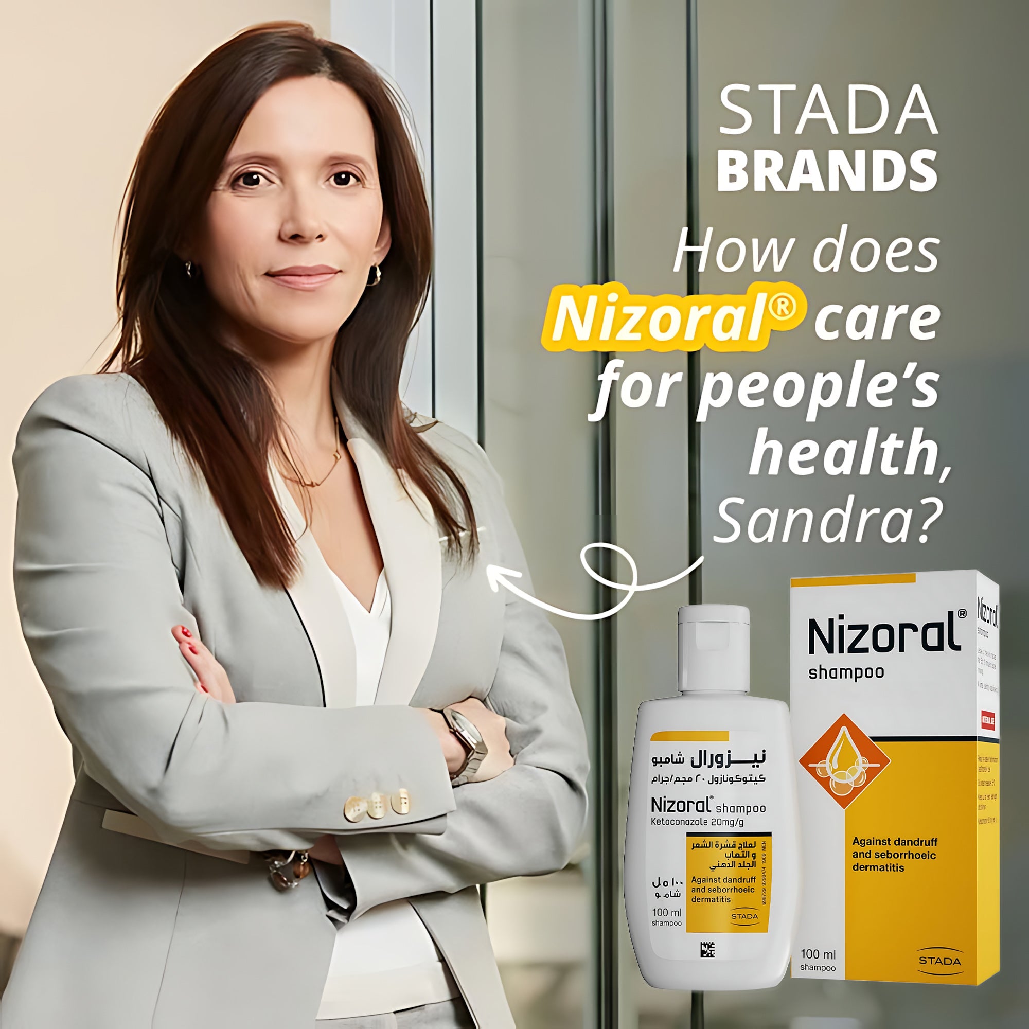 Nizoral Anti-Dandruff Shampoo – 100ml