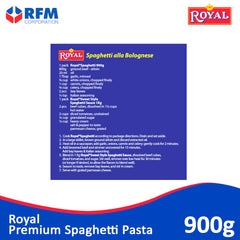 Royal Premium Spaghetti Pasta – 900g (Party Size)