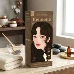 Kota Cosmetics Brunette Hair Color Set – Dark Chocolate (100ml+100ml)