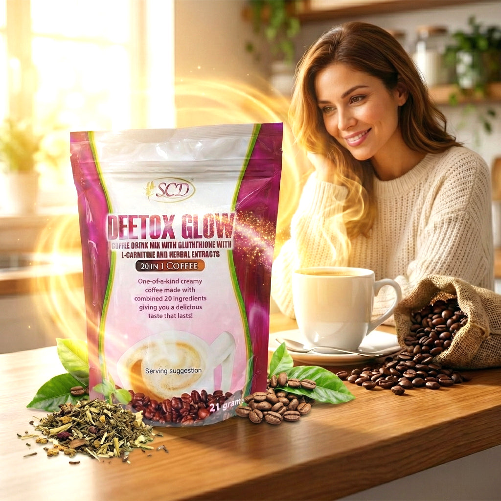 SCD Deetox Glow Coffee – 20-in-1 Detox & Glow Coffee Mix