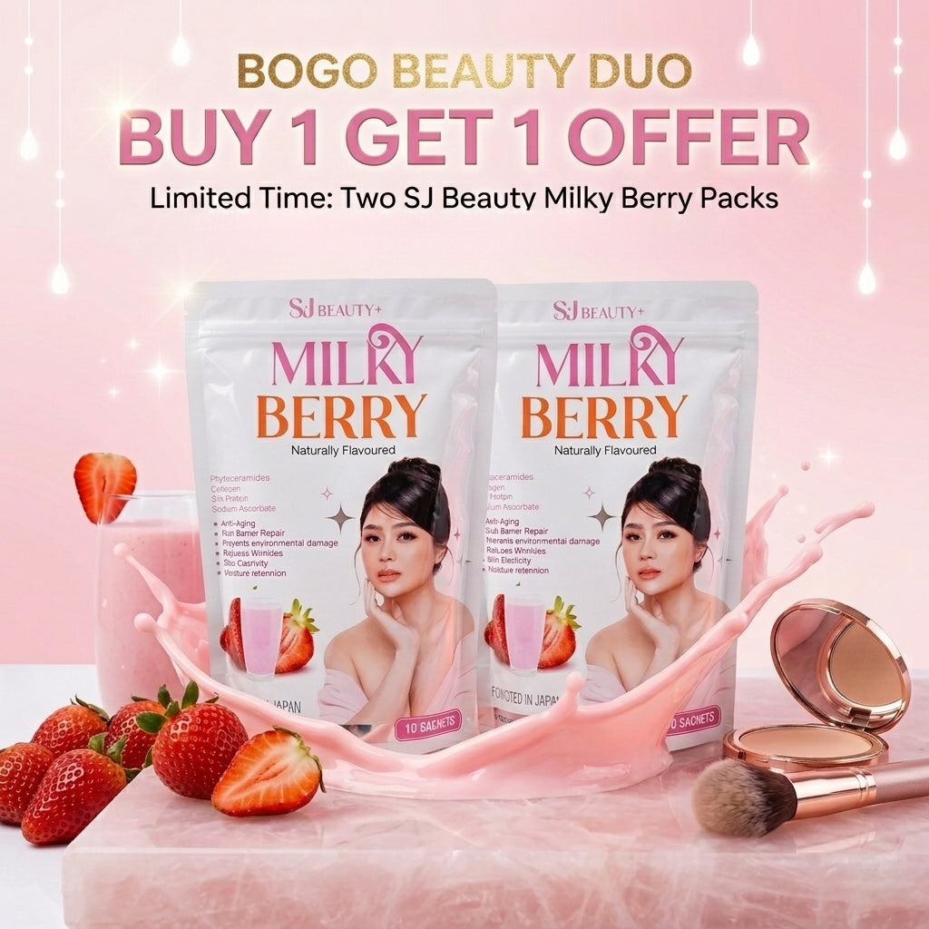 S&J Beauty Milky Berry (150g) - Buy 1 Get 1 Offer