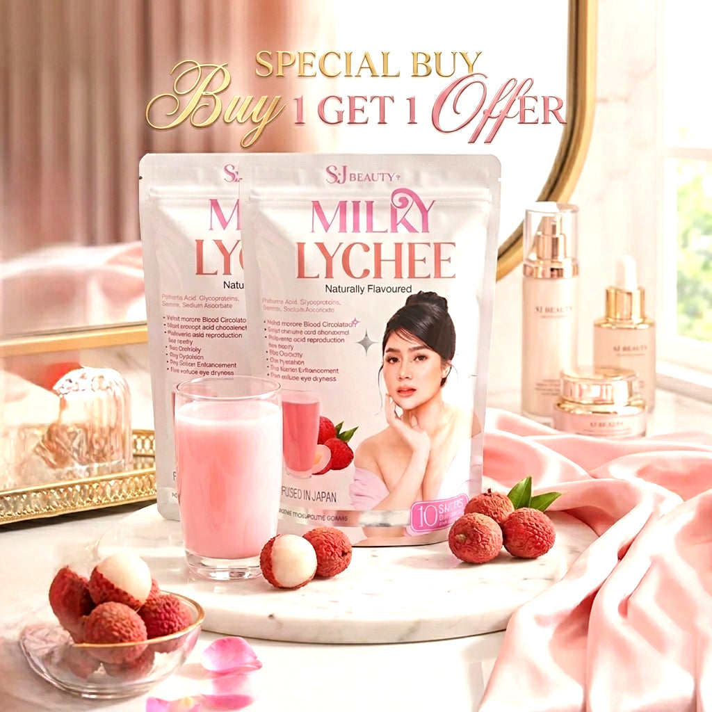 S&J Beauty Milky Lychee (150g) - Buy 1 Get 1 Offer
