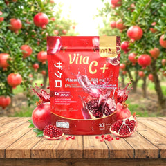 Manee Vita C+ Pomegranate Flavour - 30 Sachets × 10g