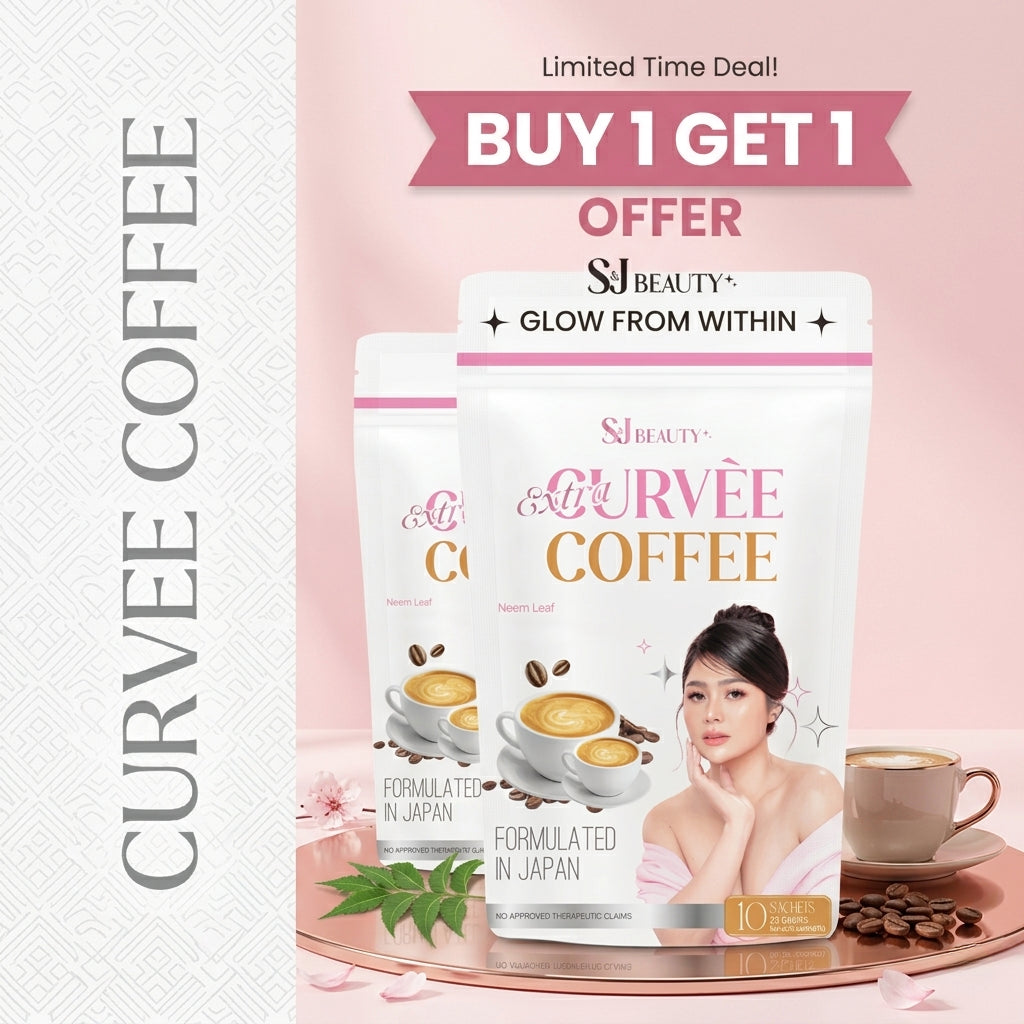 S&J Beauty Extra Curvee Coffee (200g) - Buy 1 Get 1  Offer