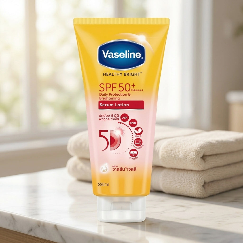 Vaseline Healthy Bright Daily Protection & Brightening Serum SPF50+ PA++++ – 290ml