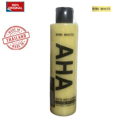 Mimi White AHA White Body Lotion + Super Vitamins Multi Alpha Hydroxy Acids - 200ml