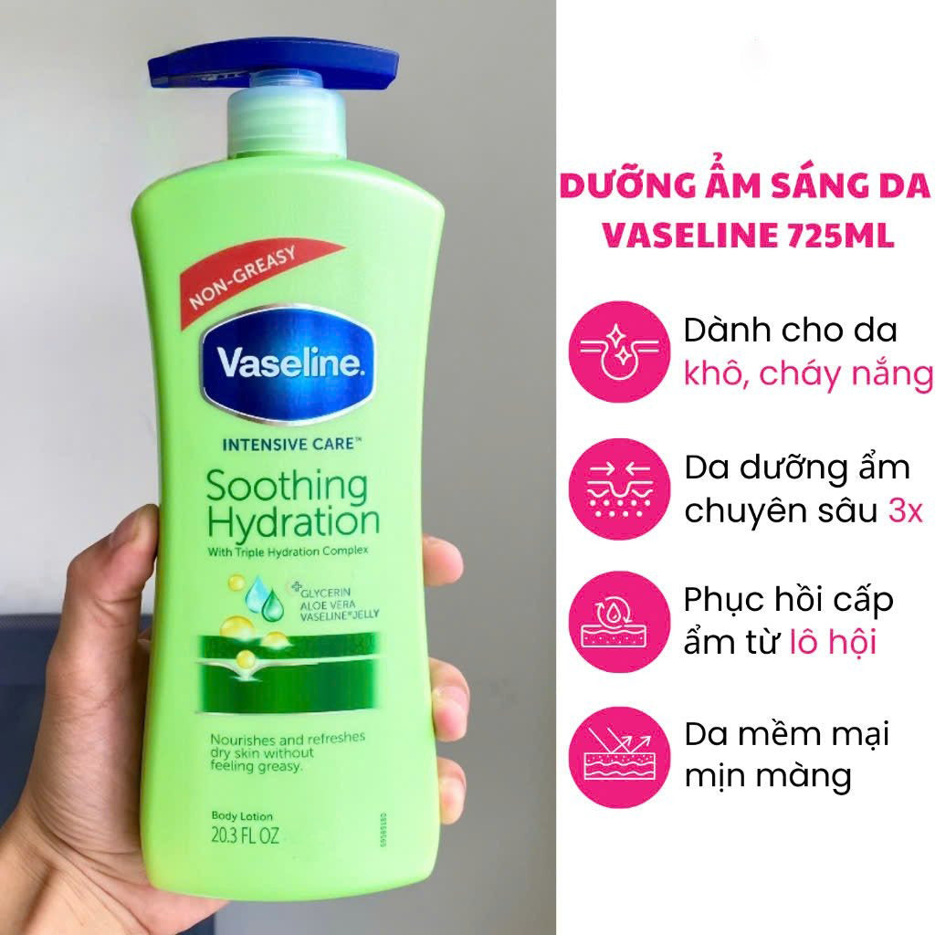 Vaseline Intensive Care Soothing Hydration Body Lotion – 725ml