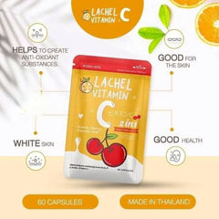 Lachel Vitamin C 2-in-1 Capsules – Radiant Skin and Strong Immunity in One