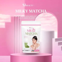 S&J Beauty Milky Matcha – 15g x 10 Sachets (150g Total)