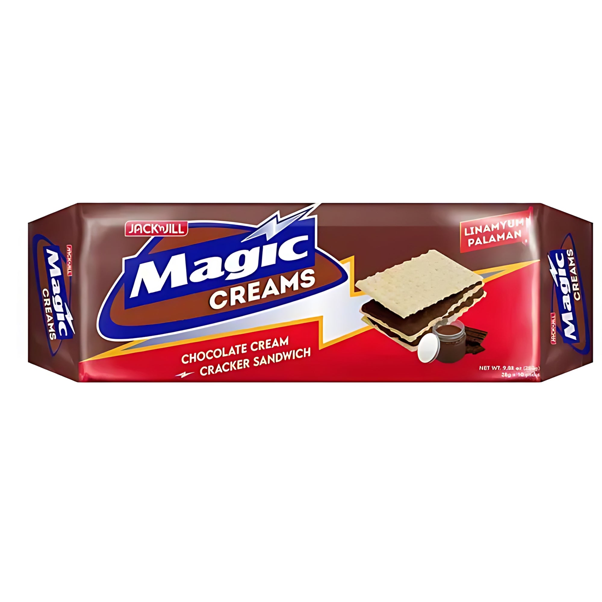 Jack 'n Jill Magic Creams Chocolate Cream Cracker Sandwich 280g (10 x 28g) –  Combo Pack