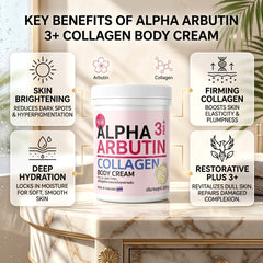 Precious Skin Alpha Arbutin 3+ Collagen Body Cream – 220ml