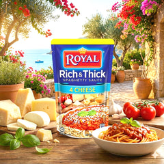 Royal Rich & Thick 4 Cheese Spaghetti Sauce – 900g