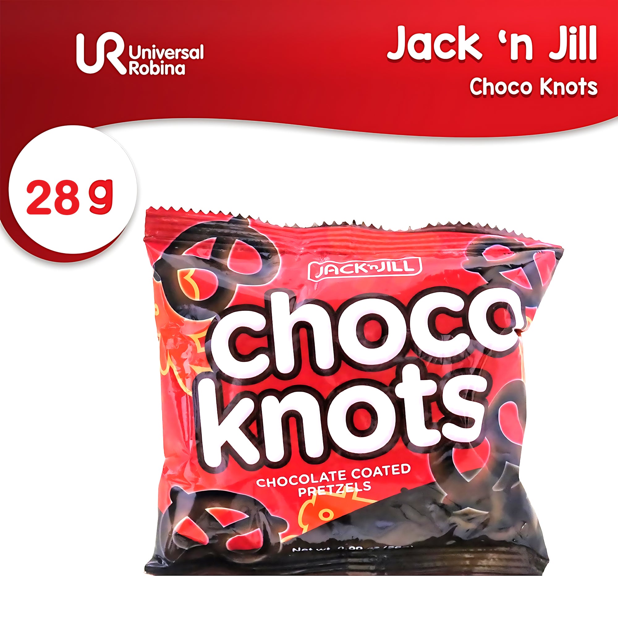 Jack ‘n Jill Choco Knots – 28g