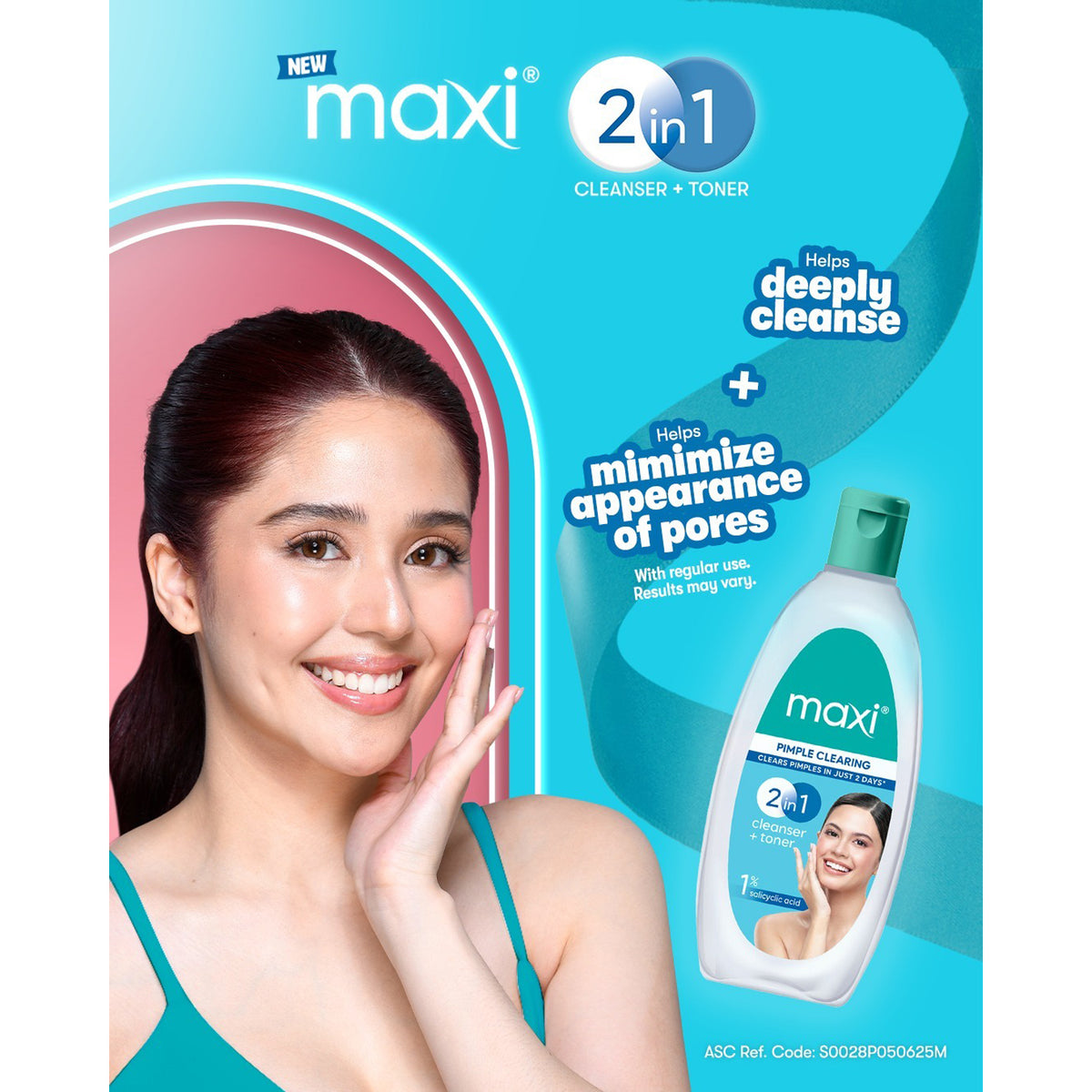Maxi Pimple Clearing Cleanser Toner – 135ml