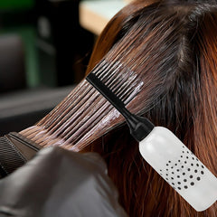 Hair Dye or Oil Applicator Bottle with Root Comb
