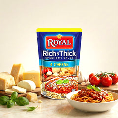Royal Rich & Thick 4 Cheese Spaghetti Sauce – 900g