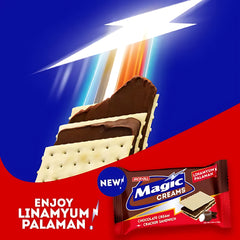 Jack 'n Jill Magic Creams Chocolate Cream Cracker Sandwich 280g (10 x 28g) –  Combo Pack