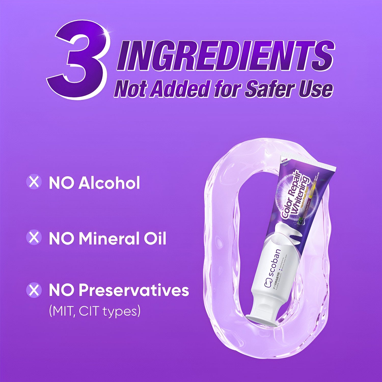Color Repair Toothpaste Scoban Color Repair Whitening Toothpaste – 150g – Sige Mart UAE
