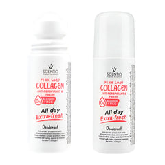 Scentio Pink Collagen Anti-Perspirant & Extra-Fresh Deodorant – 50ml