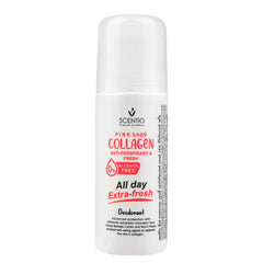 Scentio Pink Collagen Anti-Perspirant & Extra-Fresh Deodorant – 50ml
